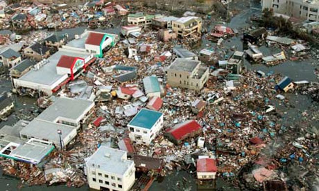 Tsunami in japan